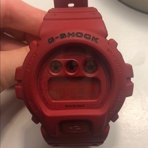 g shock limited edition red